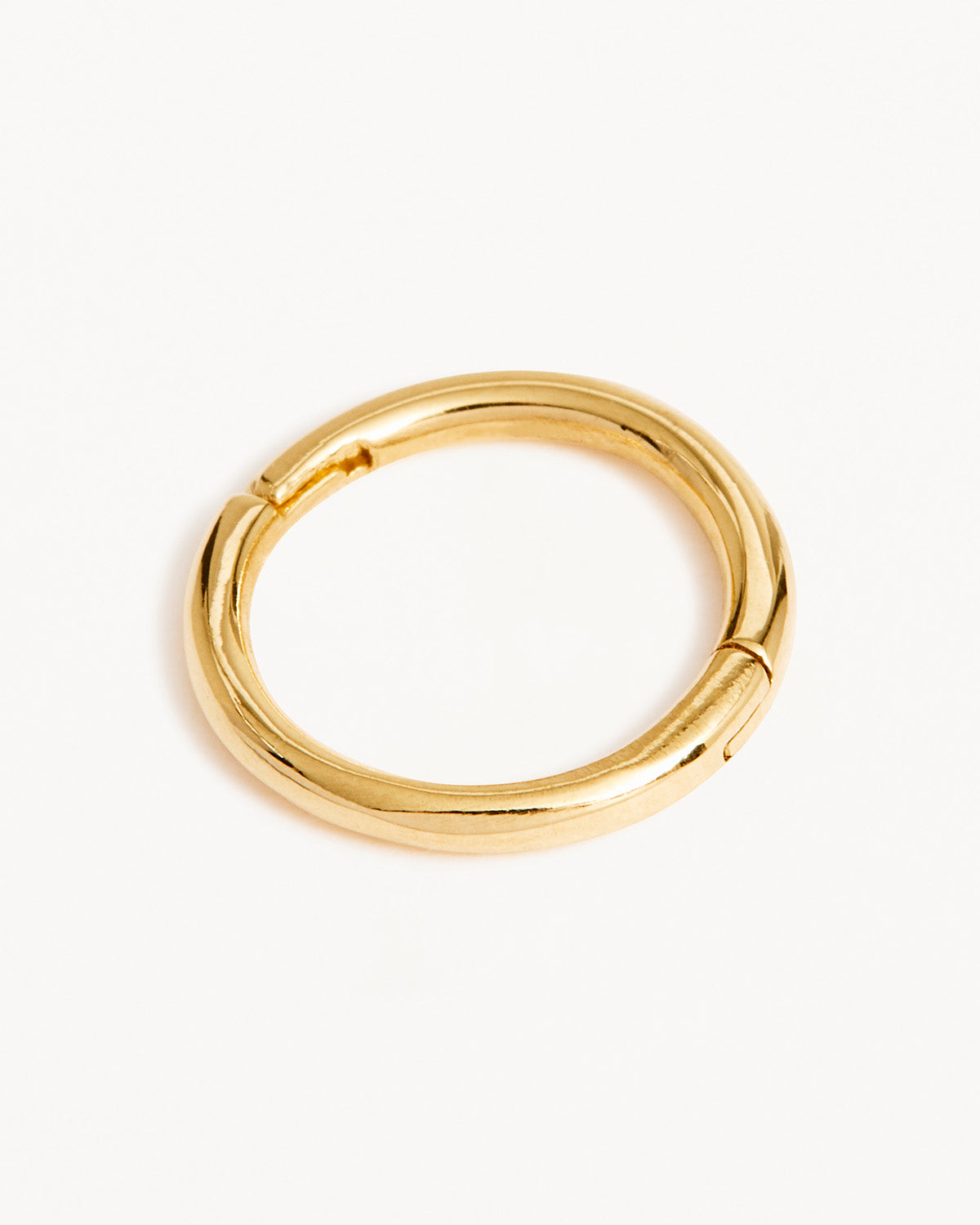 14k Solid Gold Purity Sleeper - 8mm - Image 3