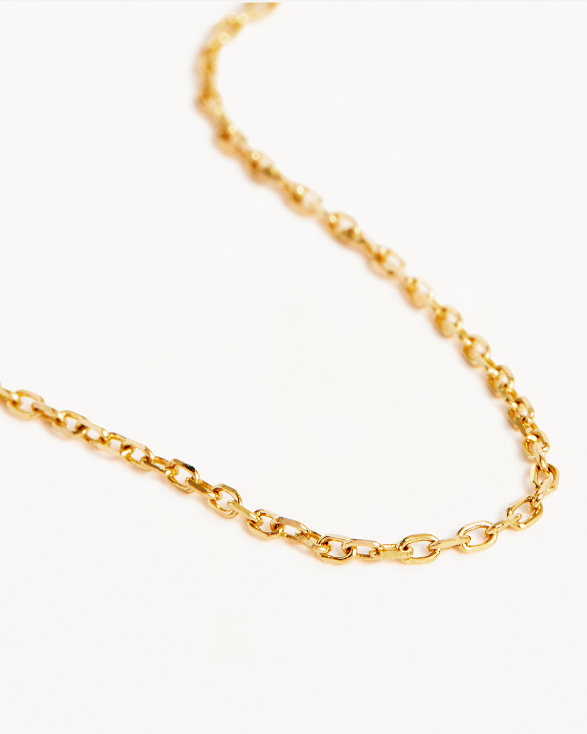 14k Solid Gold 18" Signature Chain Necklace - Image 3