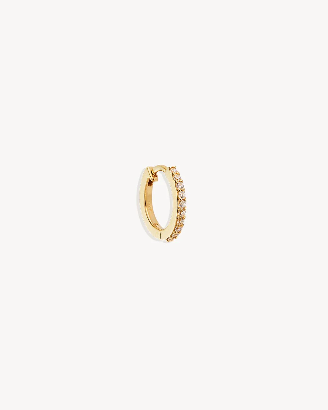 14k Solid Gold Diamond Celestial Sleeper