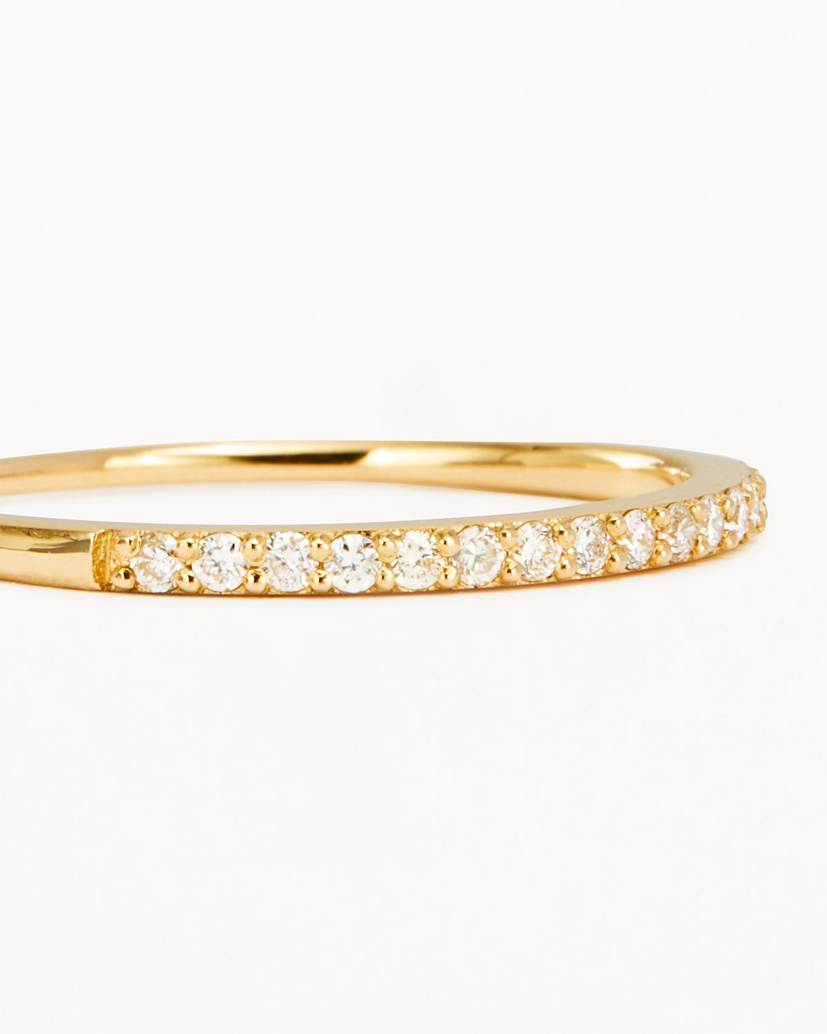 14k Solid Gold Diamond Halo Ring - Image 3