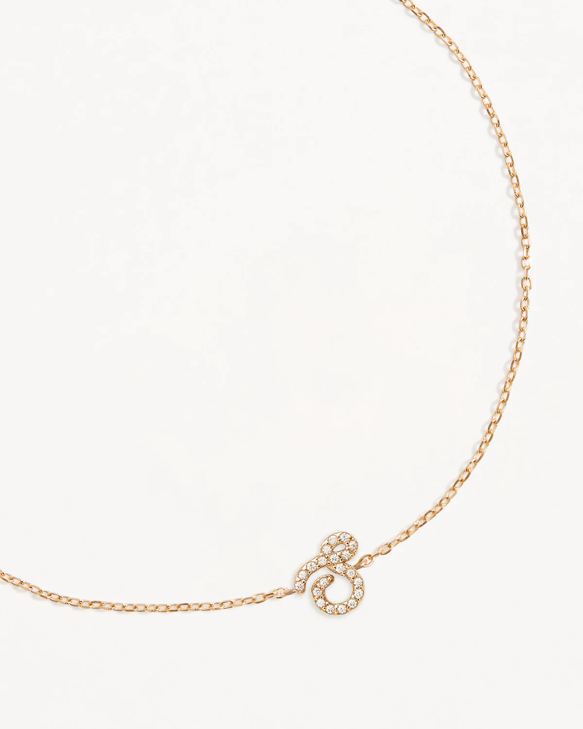 14k Solid Gold Diamond Love Letter Bracelet - Image 42