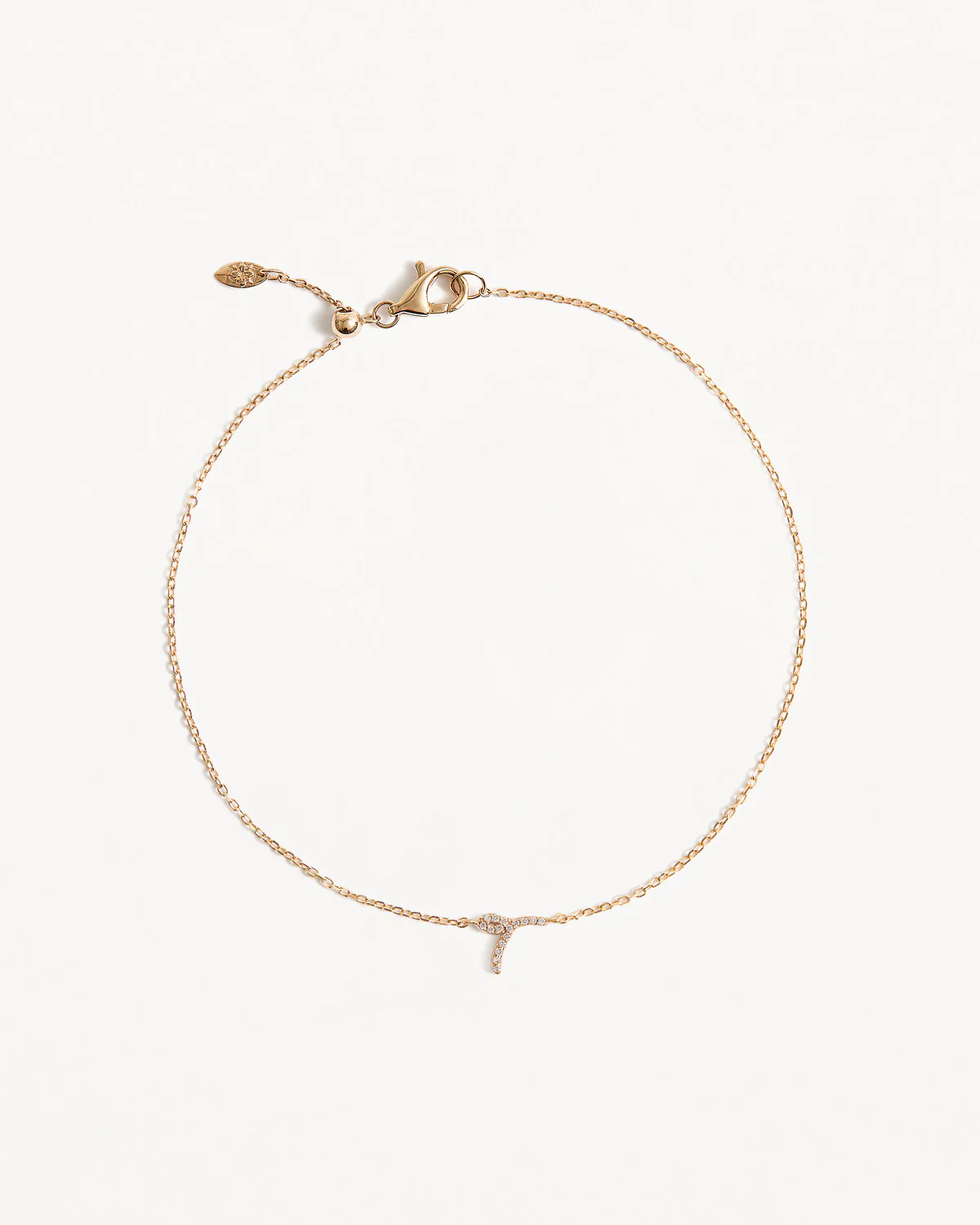14k Solid Gold Diamond Love Letter Bracelet - Image 43