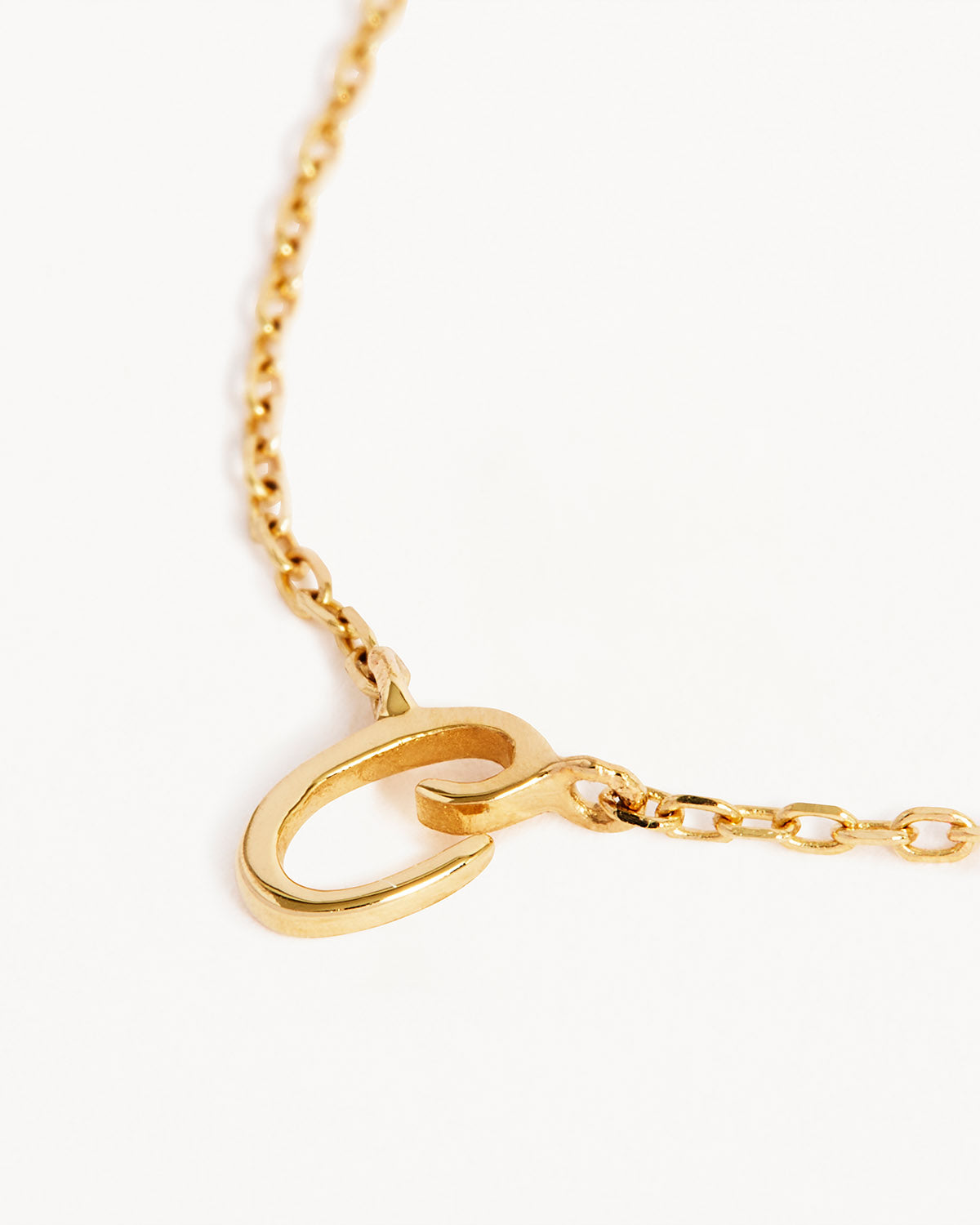 14k Solid Gold Love Letter Necklace - Image 17