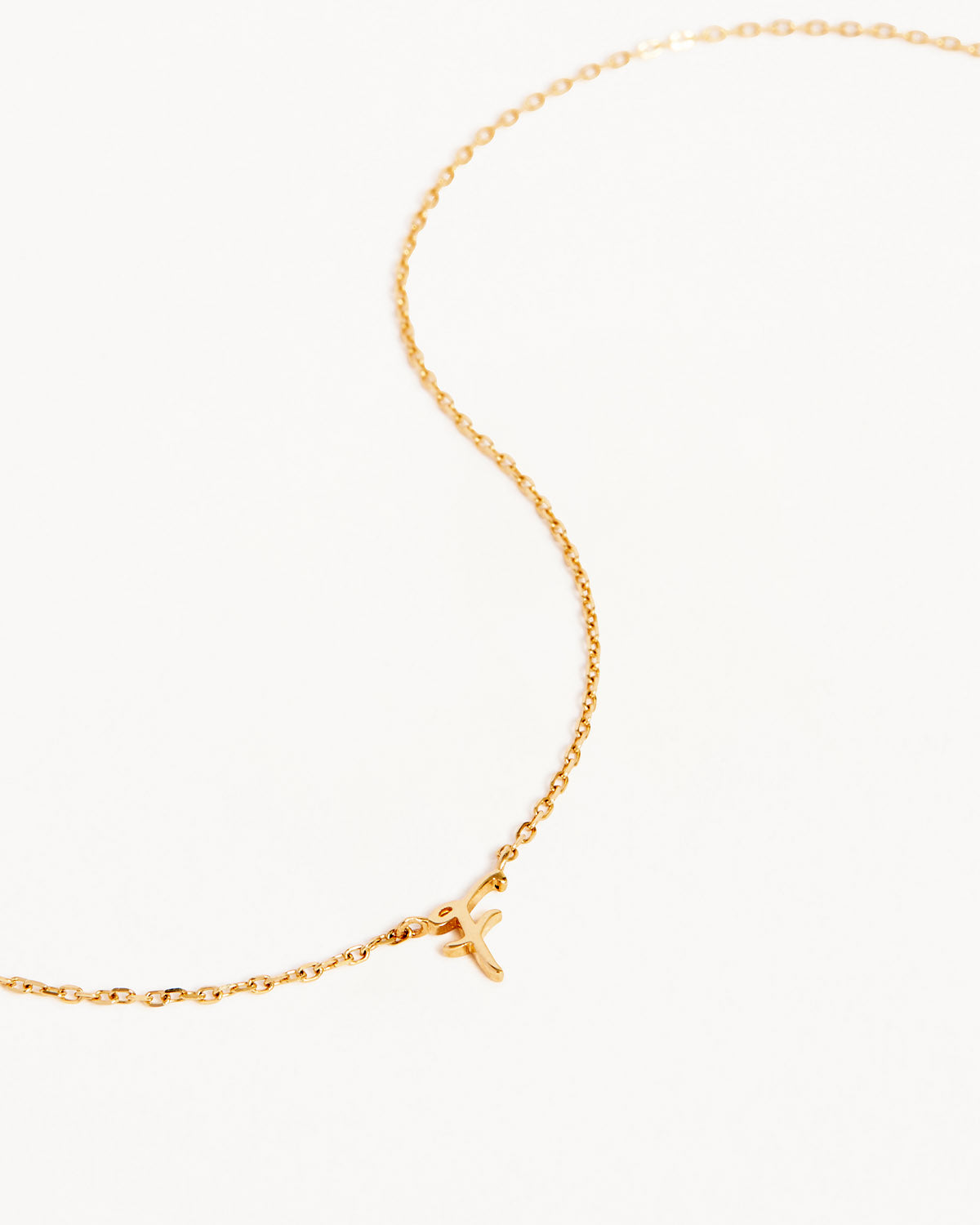 14k Solid Gold Love Letter Necklace - Image 21