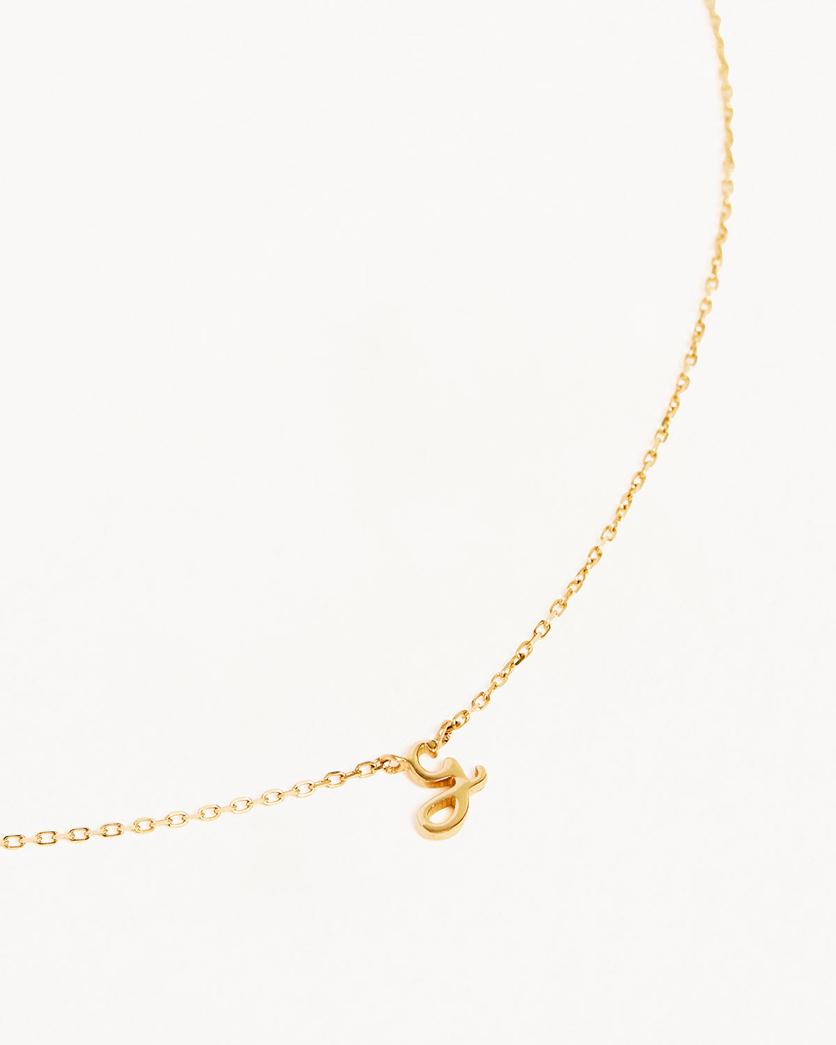 14k Solid Gold Love Letter Necklace - Image 24