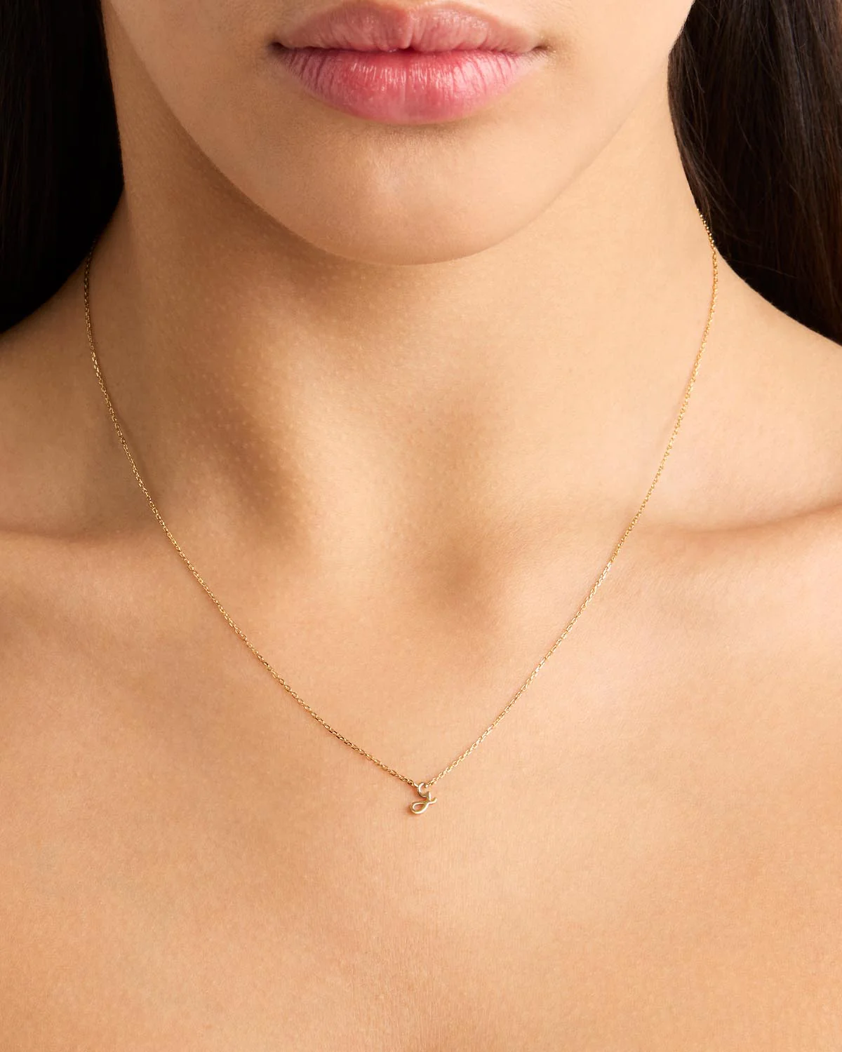 14k Solid Gold Love Letter Necklace - Image 25