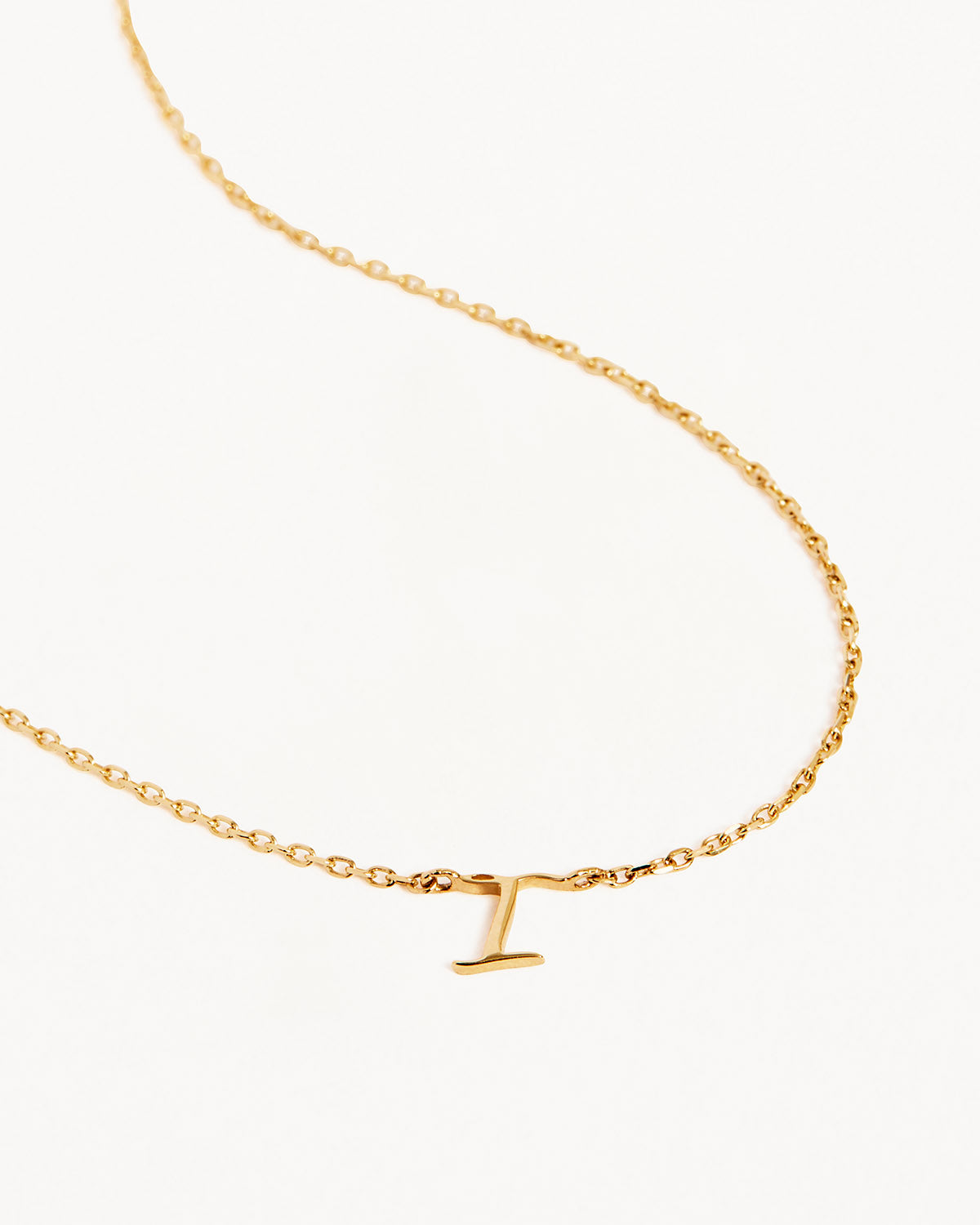 14k Solid Gold Love Letter Necklace - Image 30