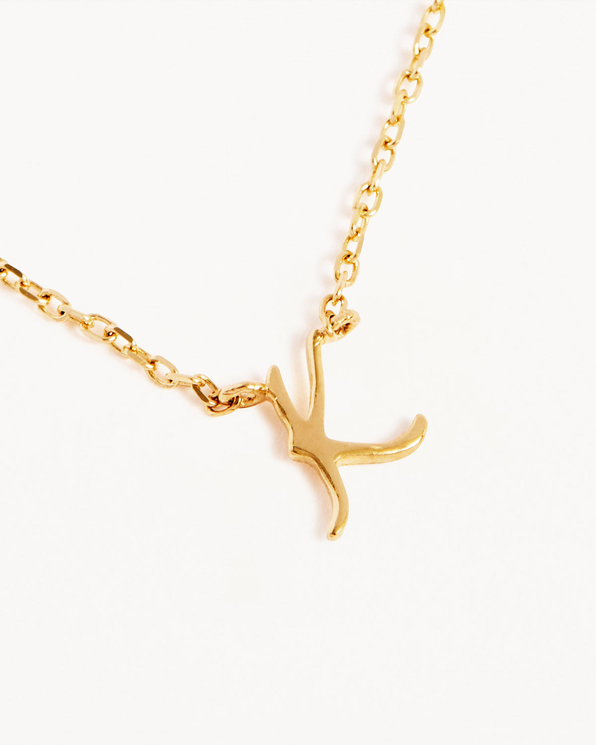 14k Solid Gold Love Letter Necklace - Image 38