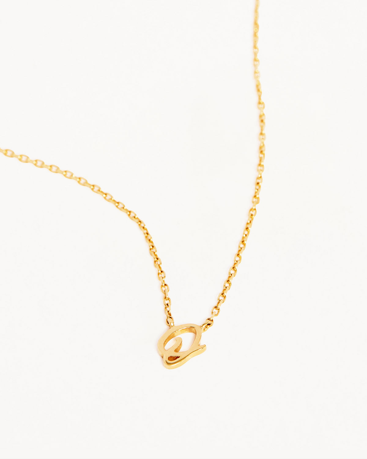 14k Solid Gold Love Letter Necklace - Image 48