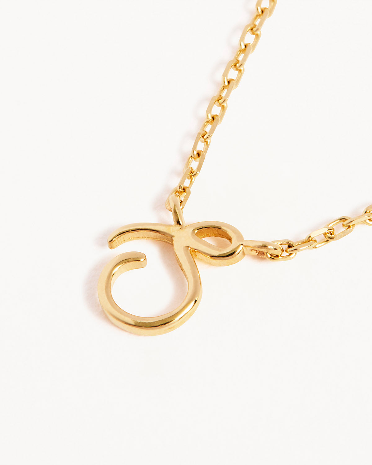 14k Solid Gold Love Letter Necklace - Image 59