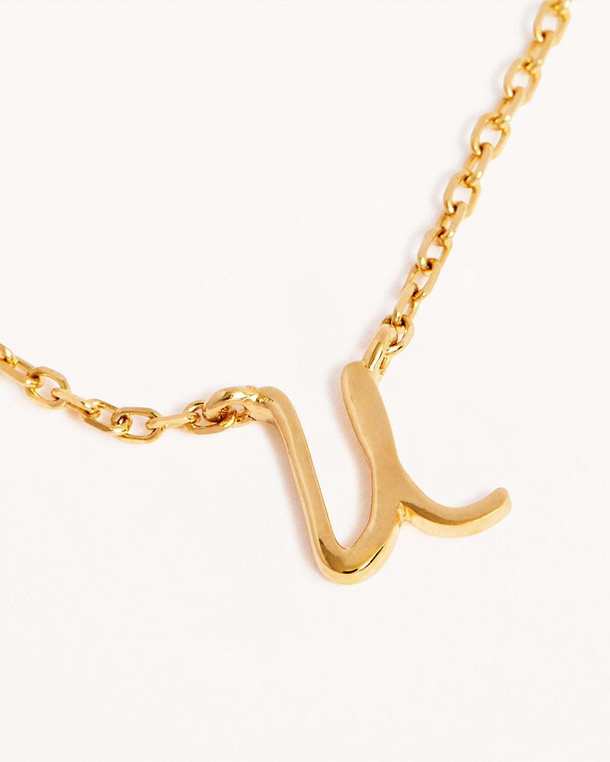 14k Solid Gold Love Letter Necklace - Image 65