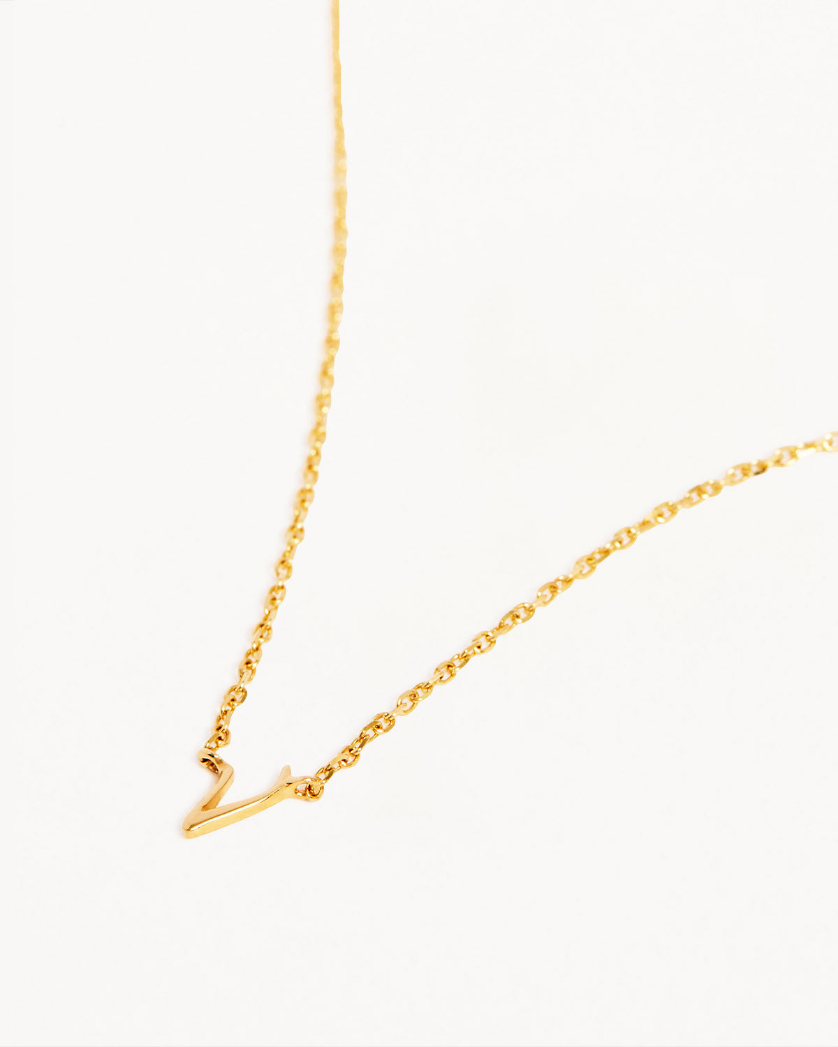 14k Solid Gold Love Letter Necklace - Image 66