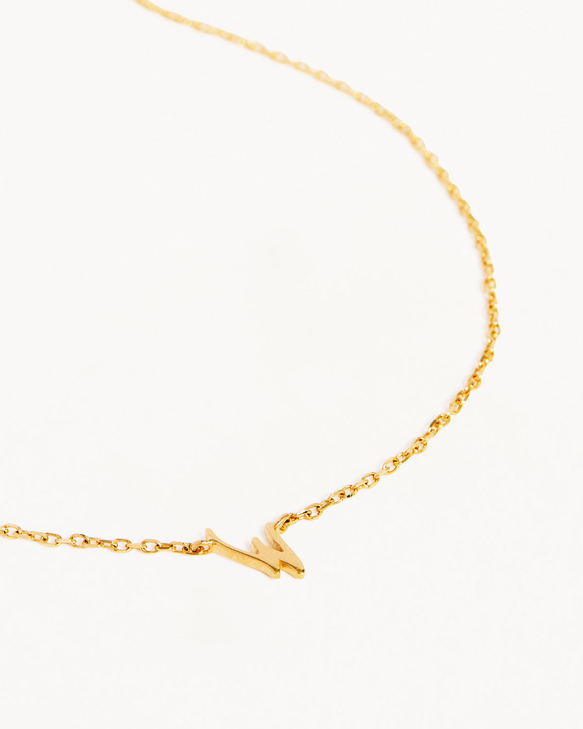 14k Solid Gold Love Letter Necklace - Image 69