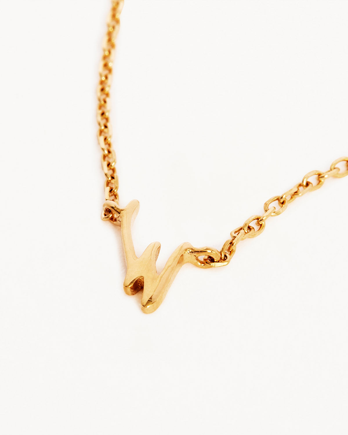 14k Solid Gold Love Letter Necklace - Image 71