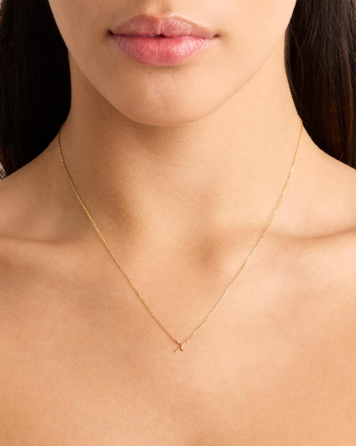 14k Solid Gold Love Letter Necklace - Image 73