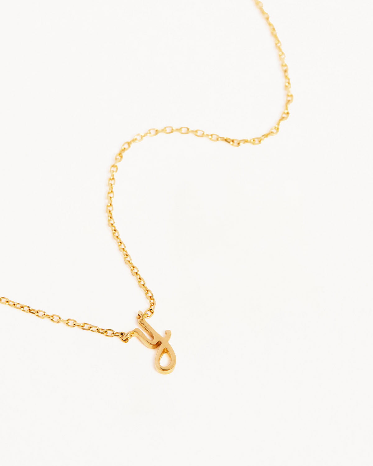 14k Solid Gold Love Letter Necklace - Image 75