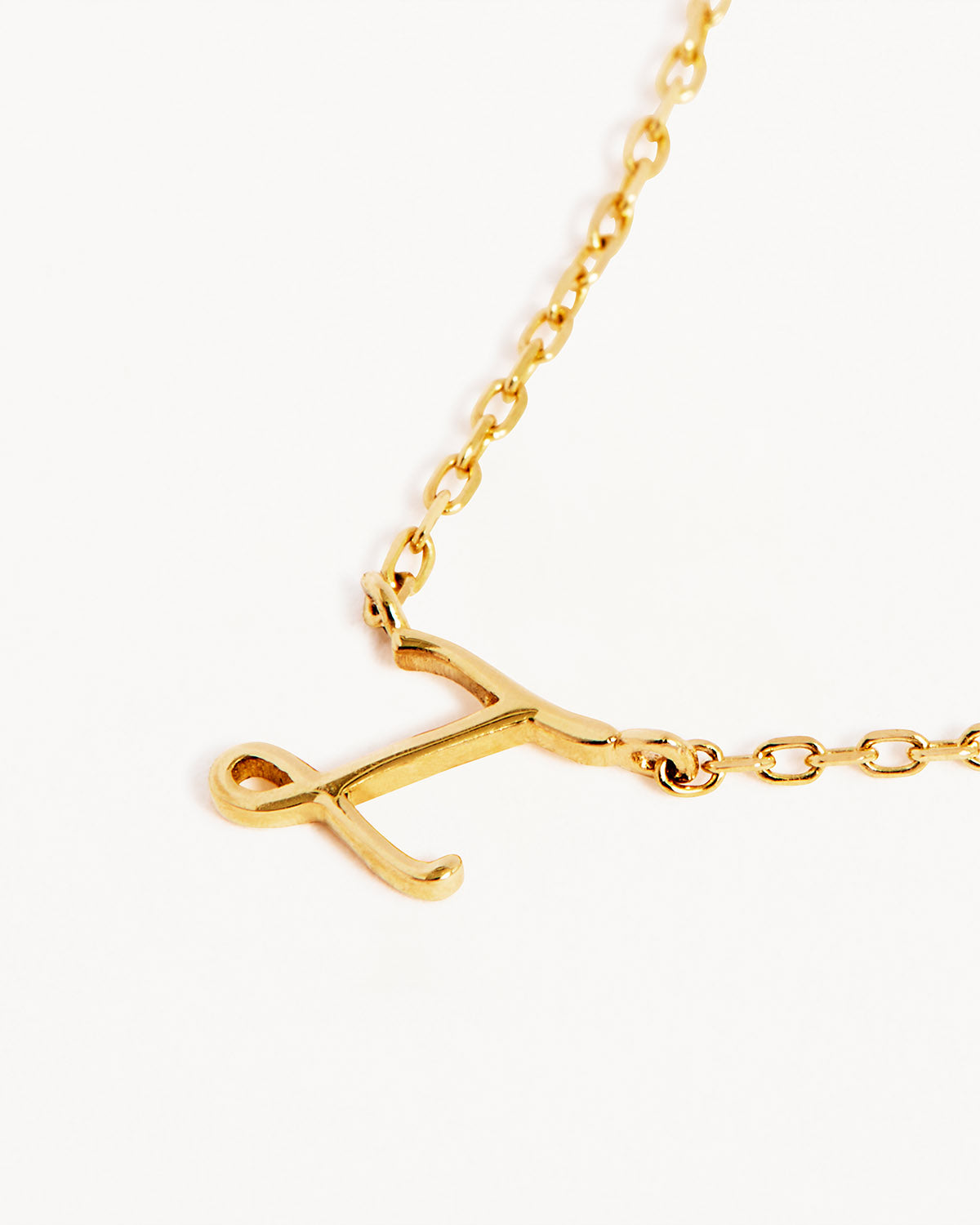 14k Solid Gold Love Letter Necklace - Image 80
