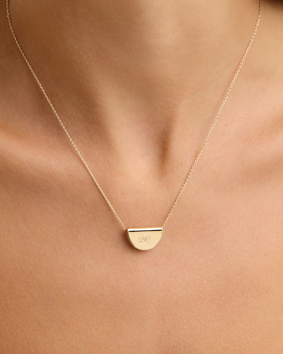 14k Solid Gold Sacred Lotus Diamond Necklace - Image 4