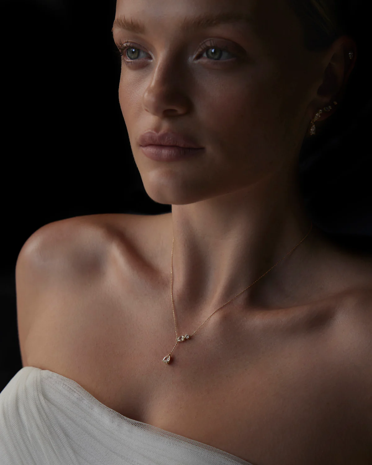 14k Solid Gold With All My Heart Sapphire Necklace - Image 6