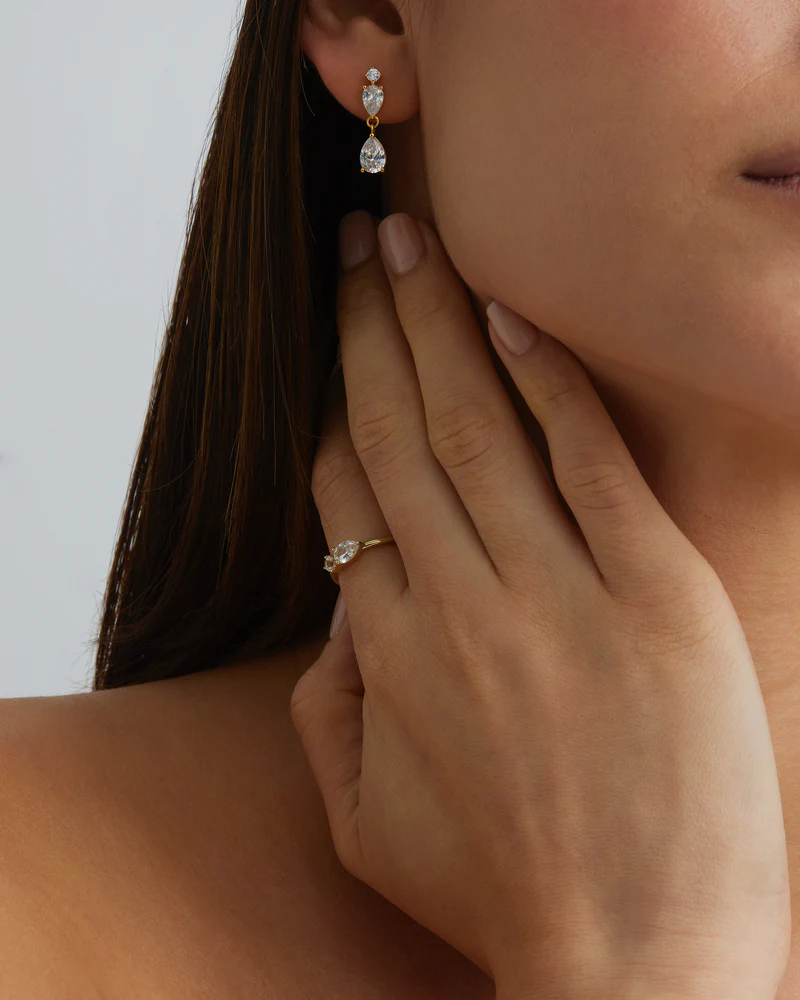 14k Solid Gold With All My Heart Sapphire Ring - Image 5