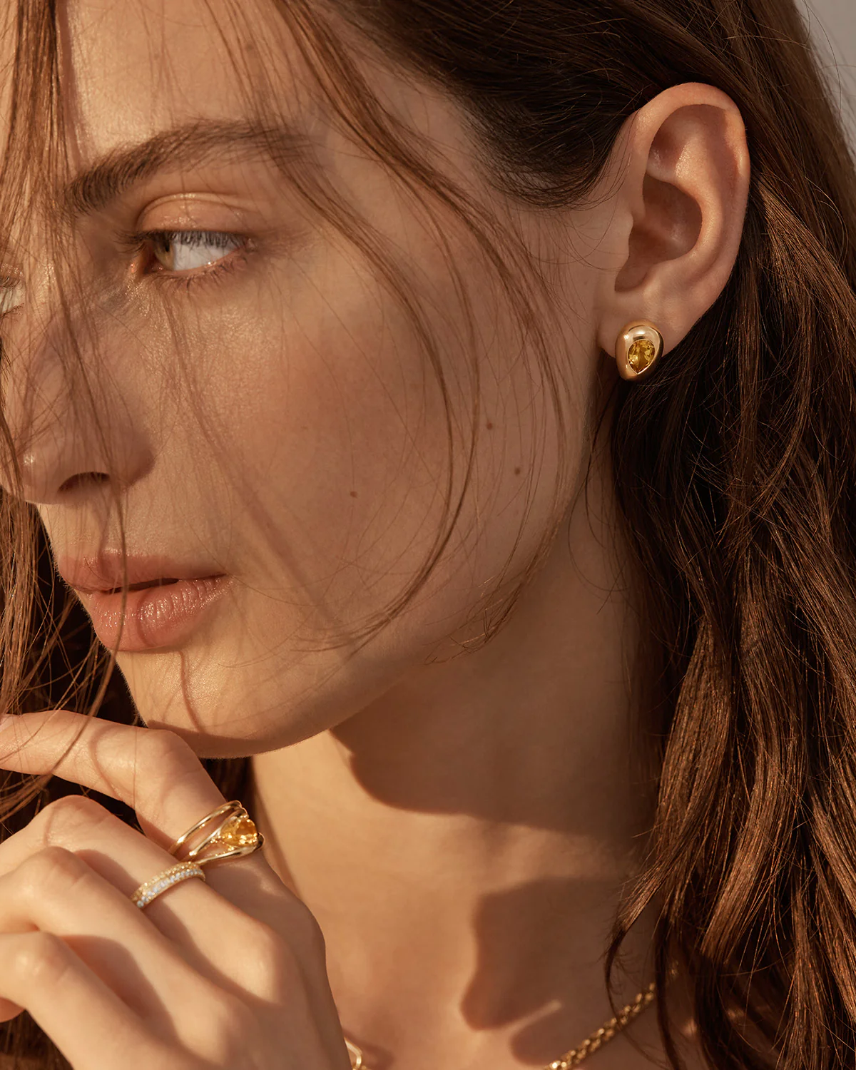 18k Gold Plated Joy of Life Earrings - Image 4