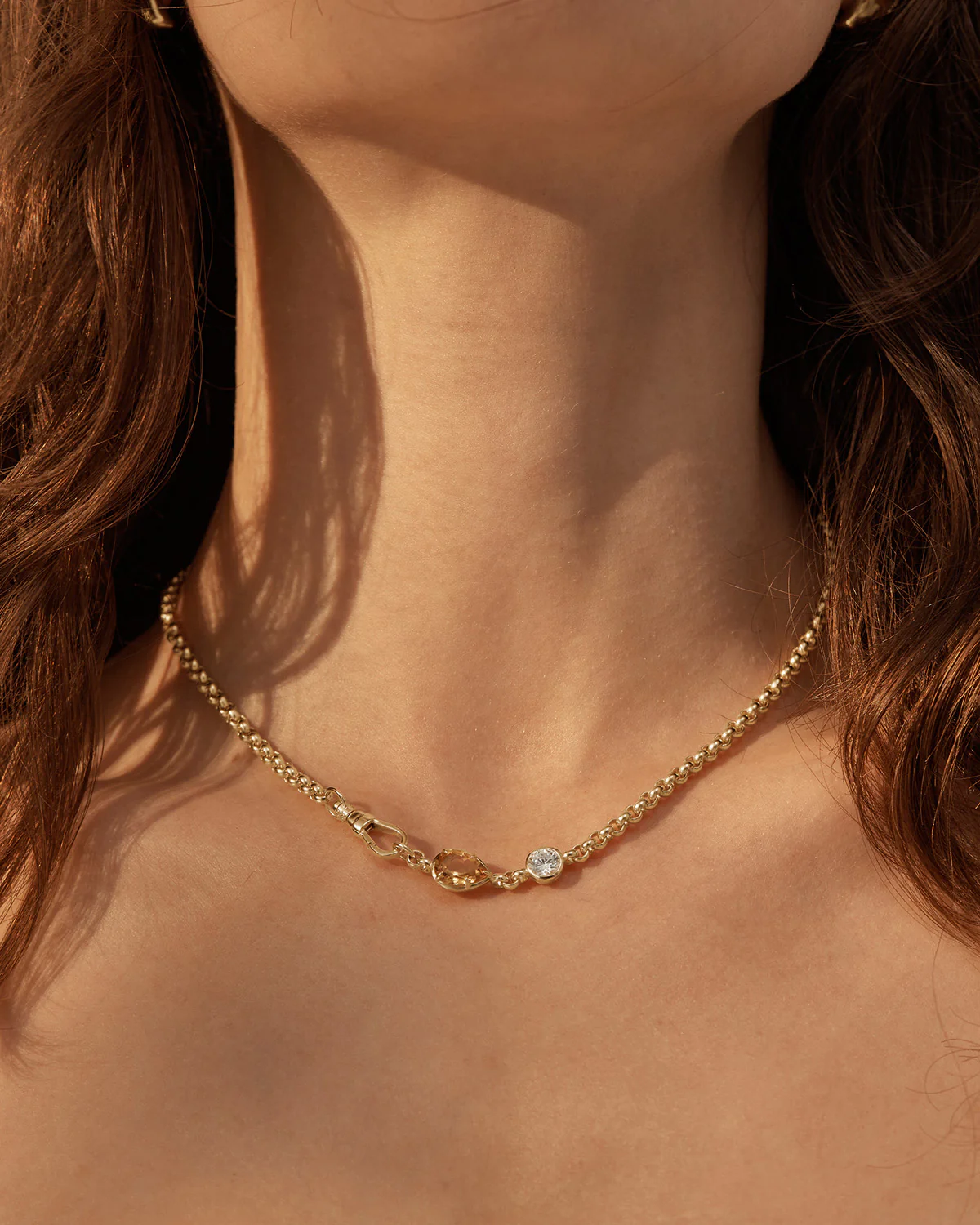 18k Gold Plated Joy of Life Choker - Image 2