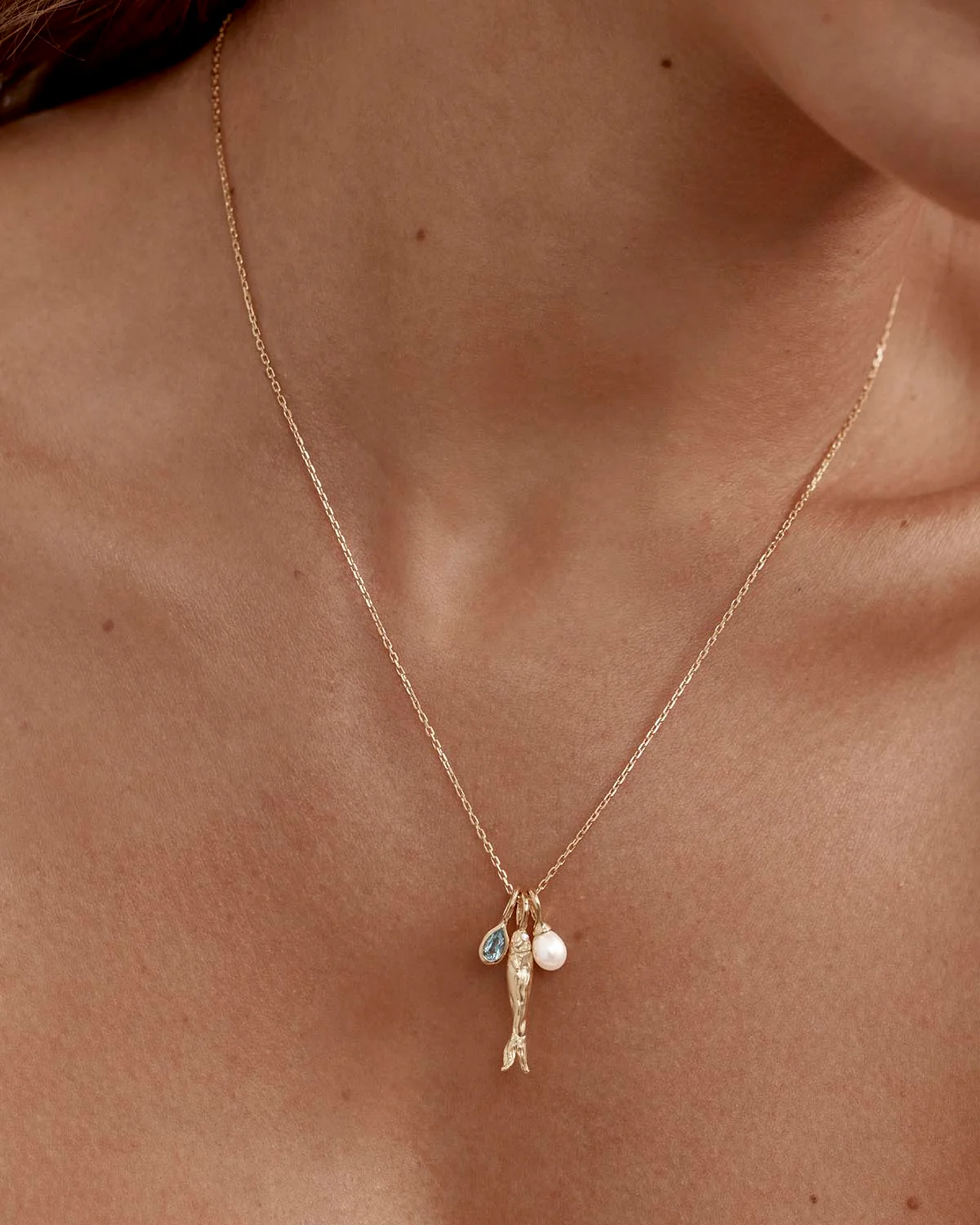 18k Gold Plated Wishing Necklace - Image 4