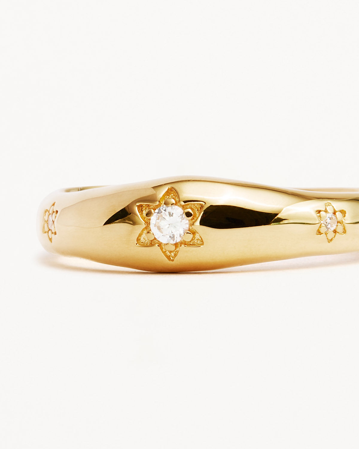 18k Gold Vermeil Align Your Soul Ring - Image 3