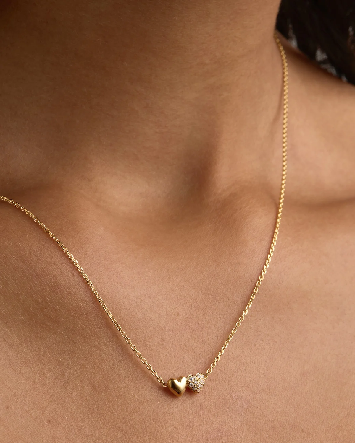 18k Gold Vermeil Always By Your Side Necklace - Image 4