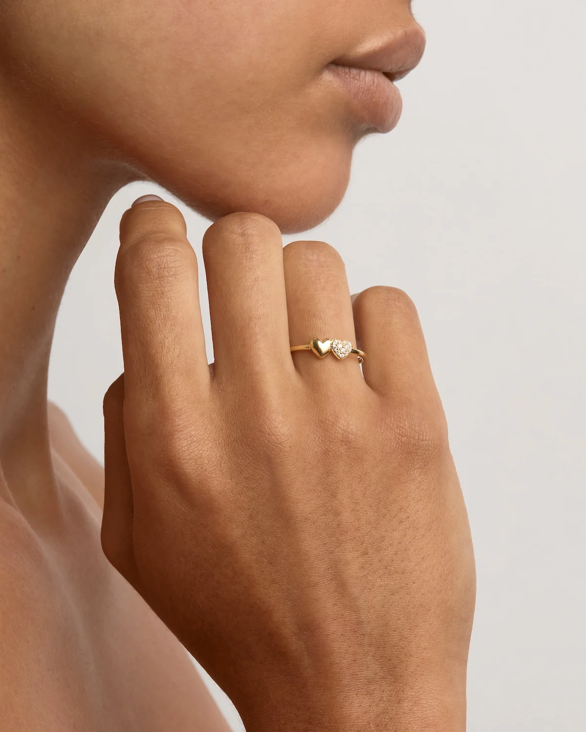 18k Gold Vermeil Always By Your Side Ring - Image 2