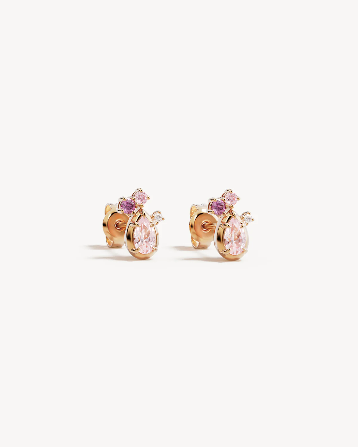 18k Gold Vermeil Awaken Love Stud Earrings