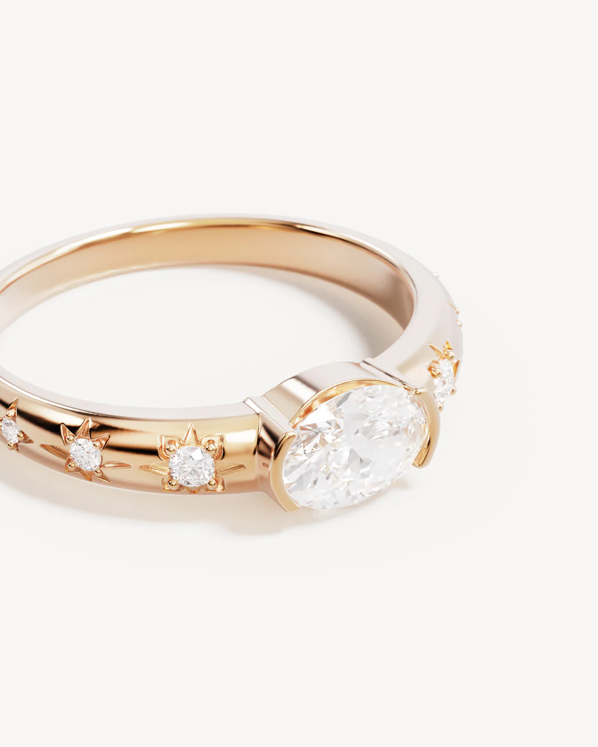 18k Gold Vermeil Celestial Skies Ring