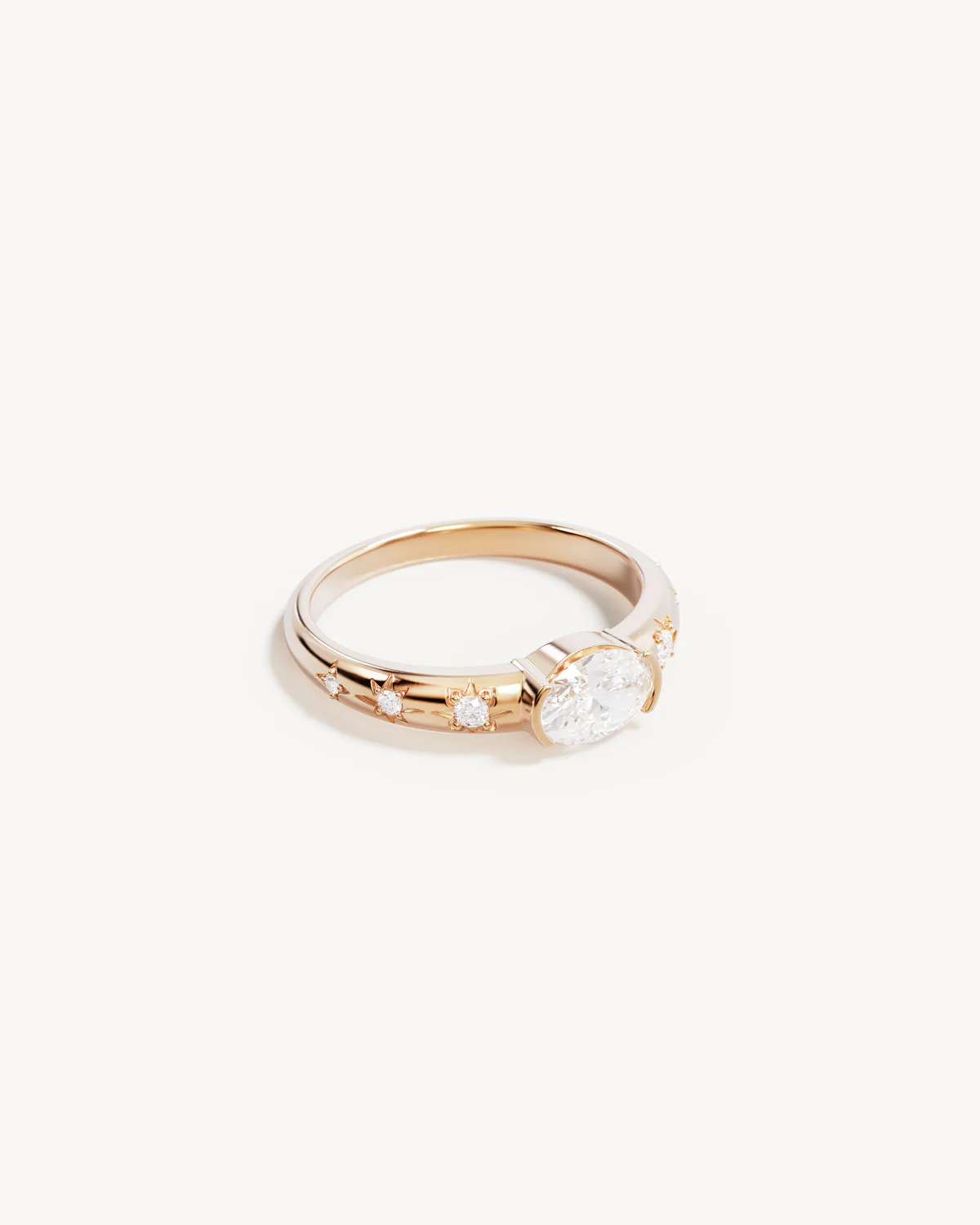 18k Gold Vermeil Celestial Skies Ring - Image 3