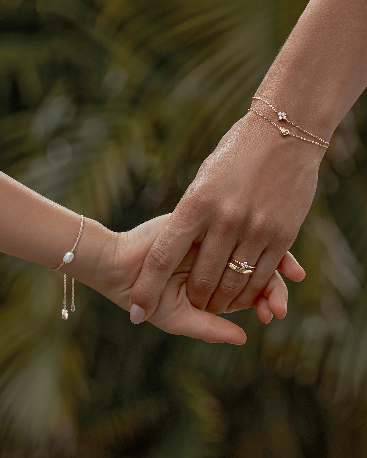 18k Gold Vermeil Crystal Bloom Bracelet - Image 5