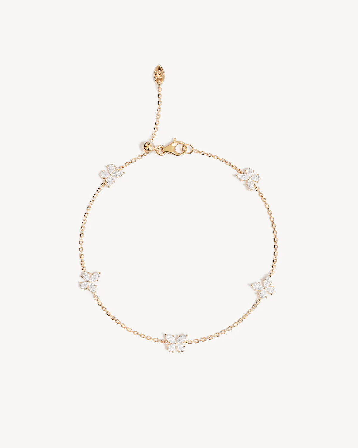 18k Gold Vermeil Dancing in the Wind Bracelet