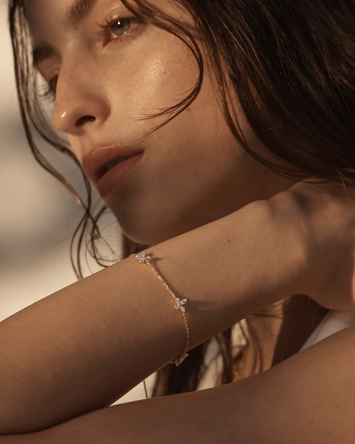 18k Gold Vermeil Dancing in the Wind Bracelet - Image 5