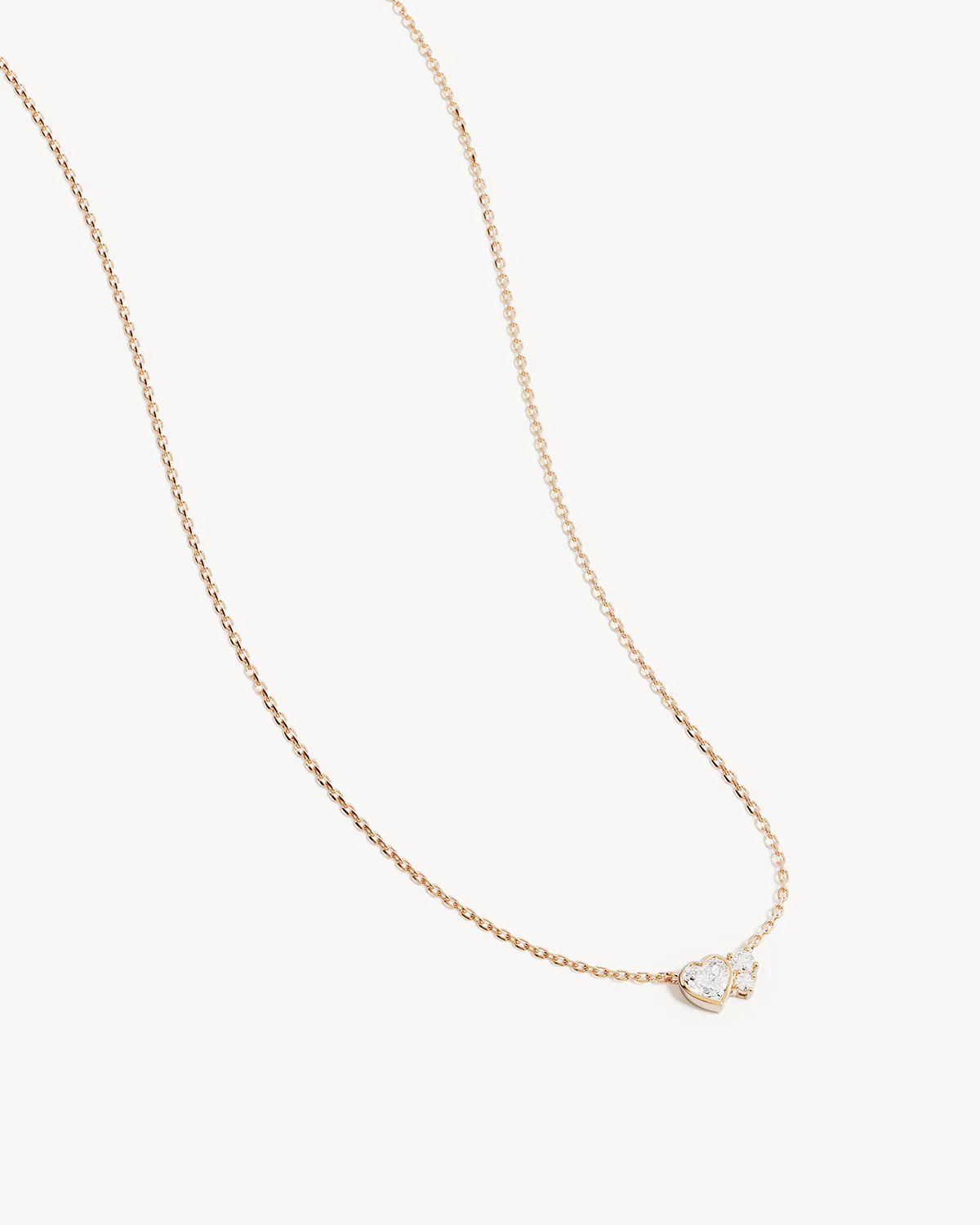 18k Gold Vermeil Dream Lover Heart Necklace