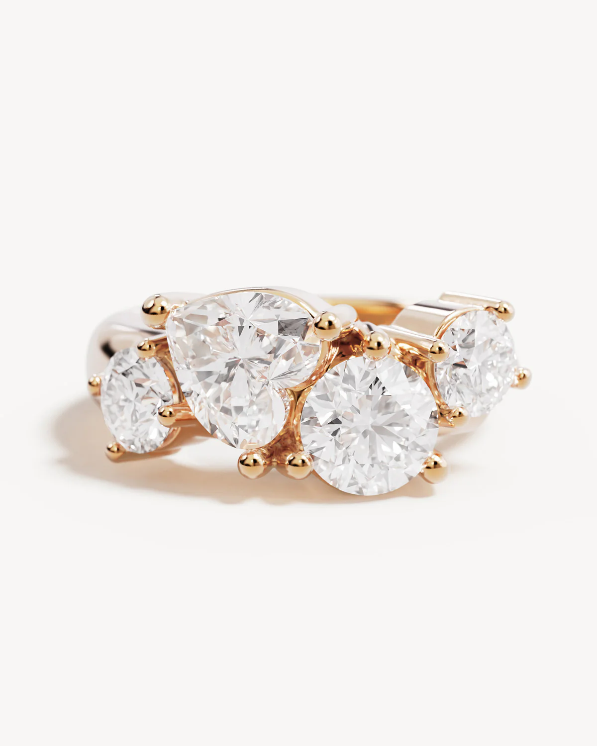 18k Gold Vermeil Dream Lover Huggies - Image 3