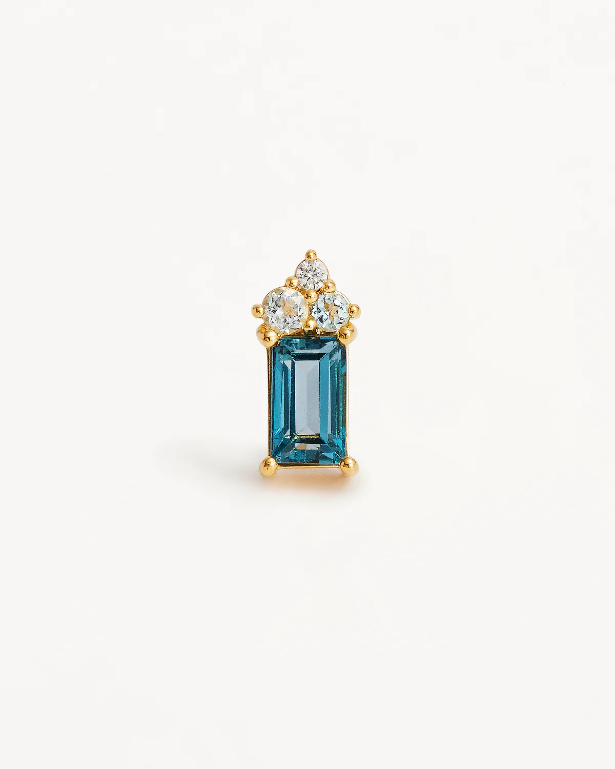18k Gold Vermeil Endless Devotion Stud Earrings - Image 3