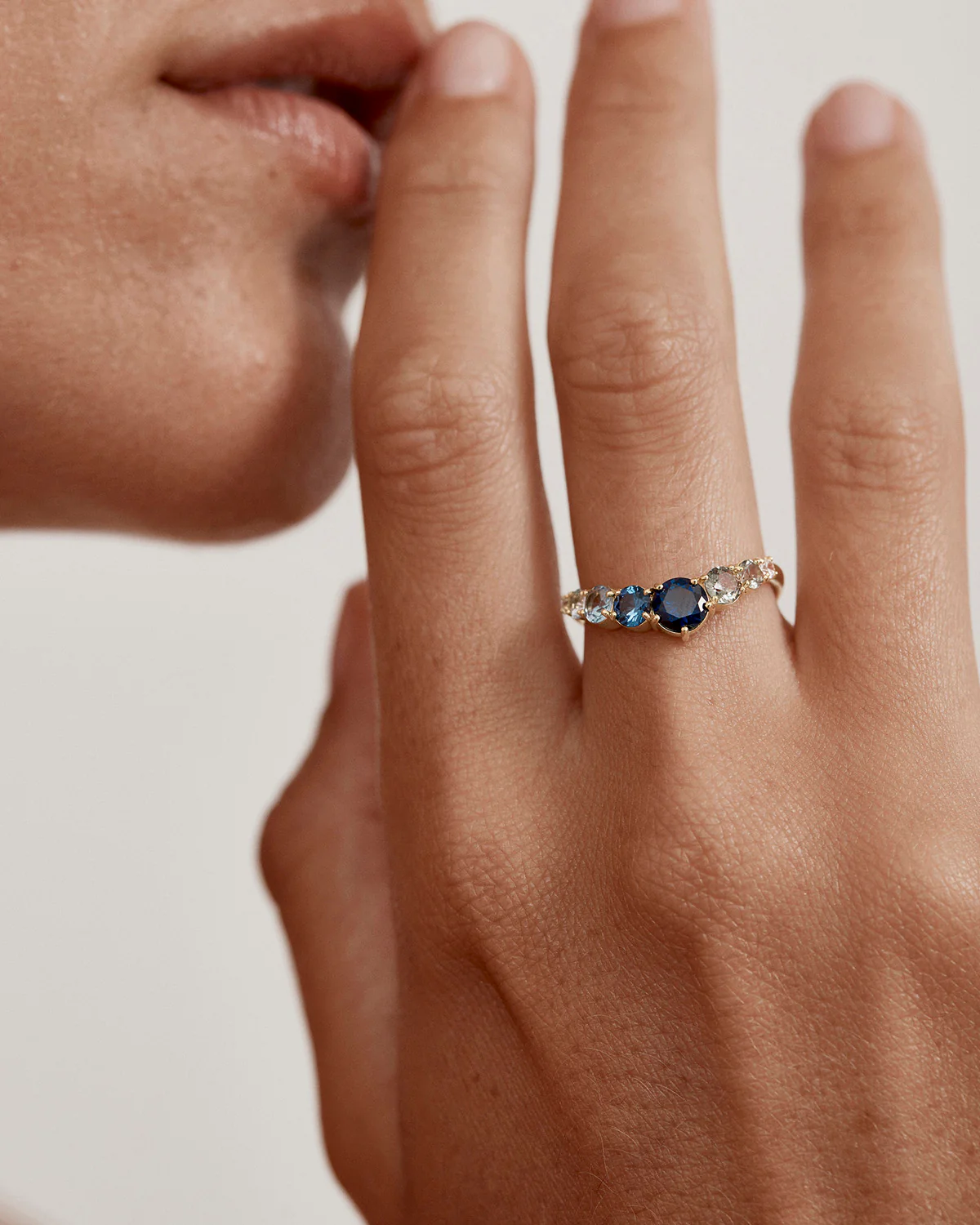 18k Gold Vermeil Endless Skies Ring - Image 2