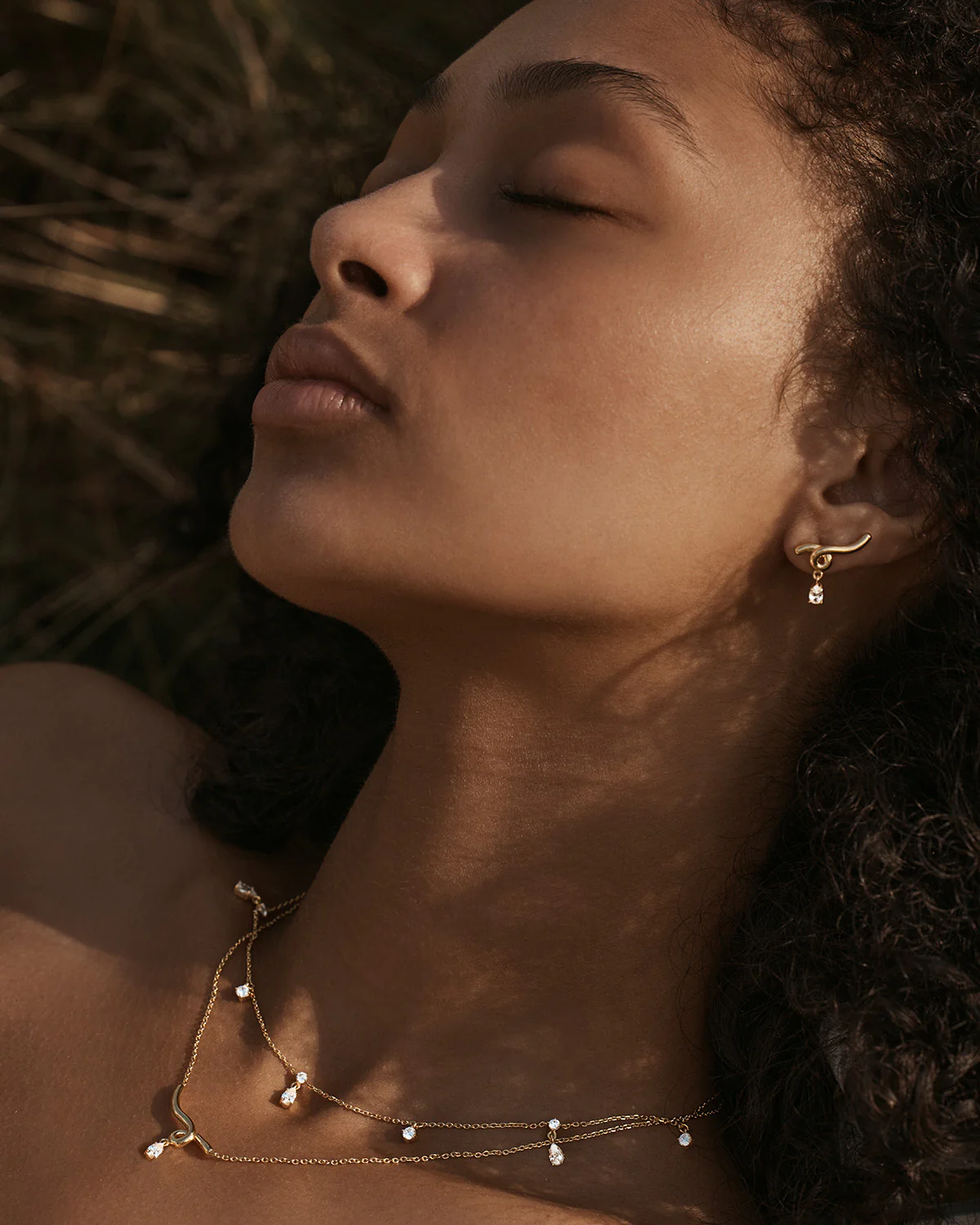 18k Gold Vermeil Entwined With You Necklace - Image 5