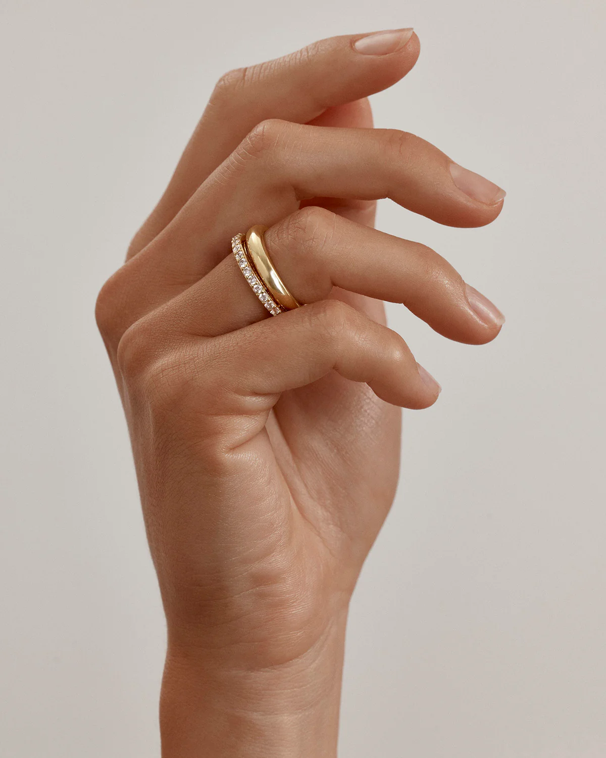 18k Gold Vermeil Eternally Yours Ring - Image 2