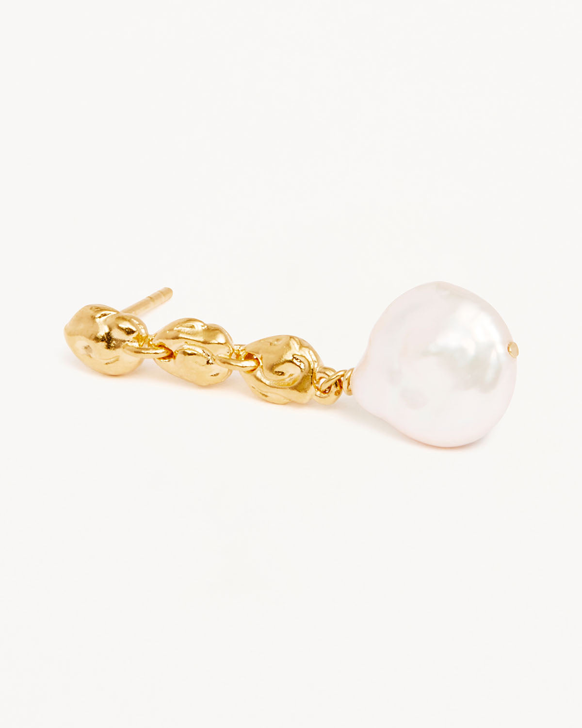 18k Gold Vermeil Grow With Grace Pearl Earrings - Image 3