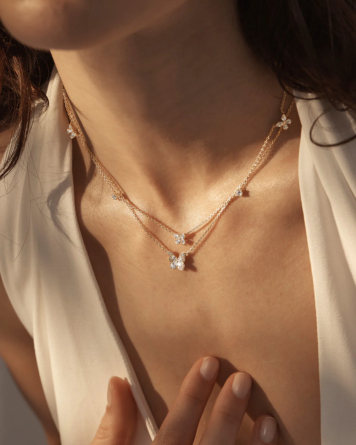 18k Gold Vermeil I Believe, I Become Necklace - Image 5