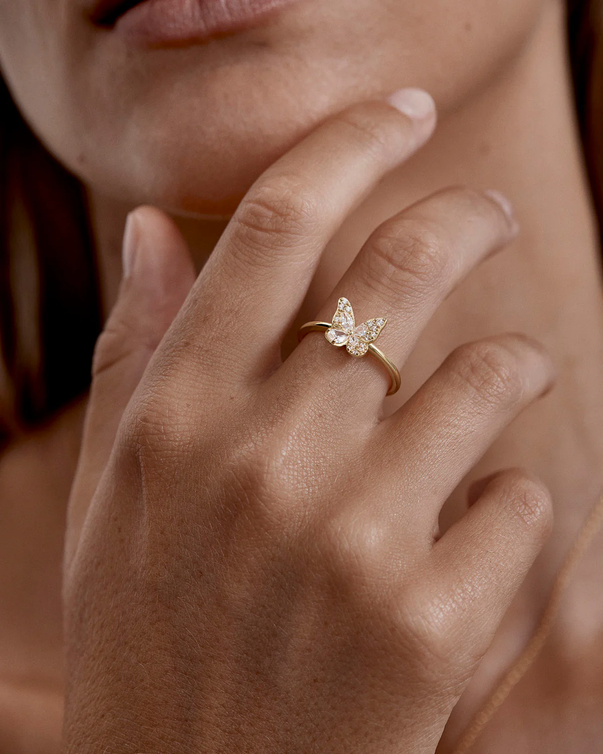 18k Gold Vermeil I Believe, I Become Ring - Image 2