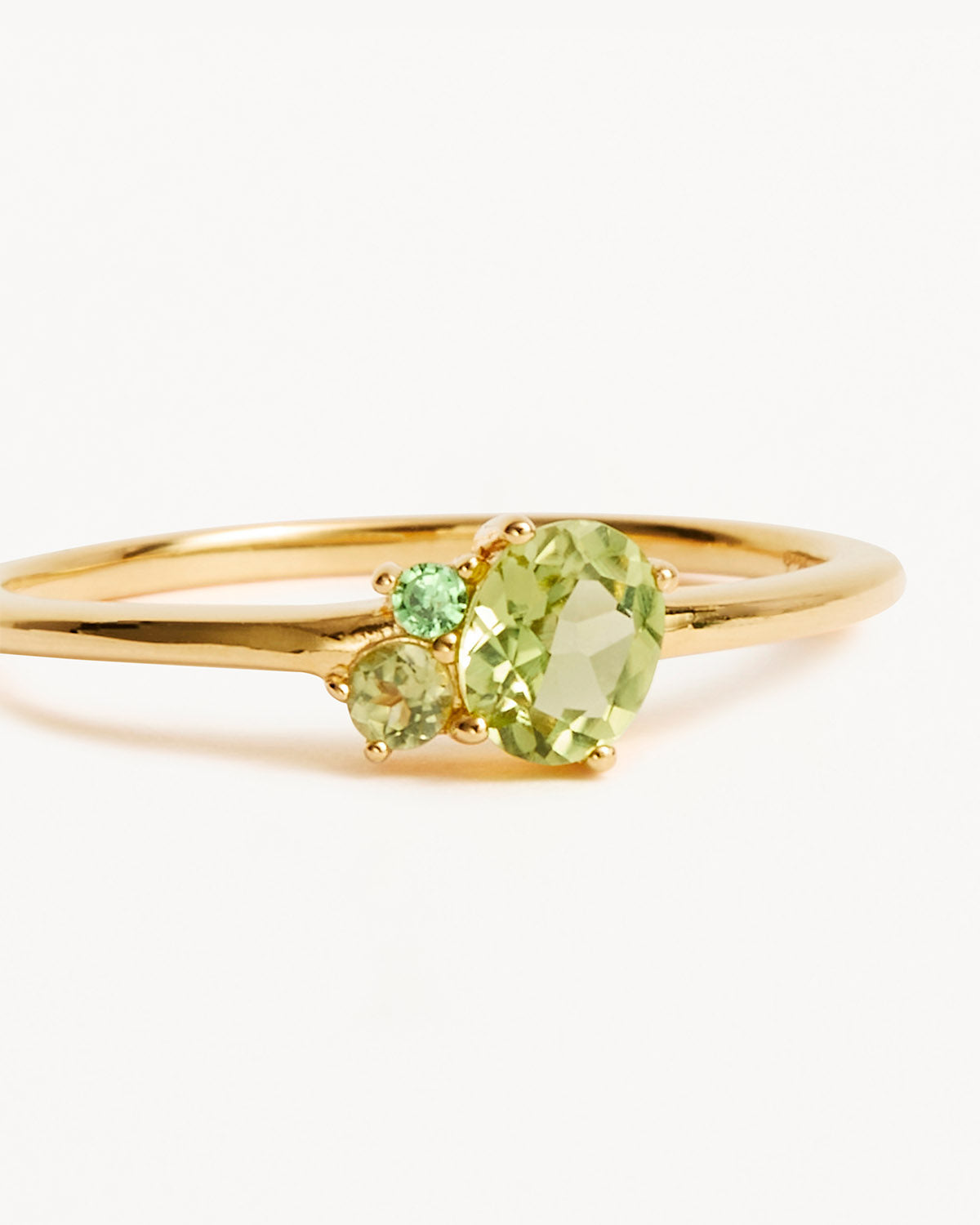 18k Gold Vermeil Kindred Birthstone Ring - August - Image 3