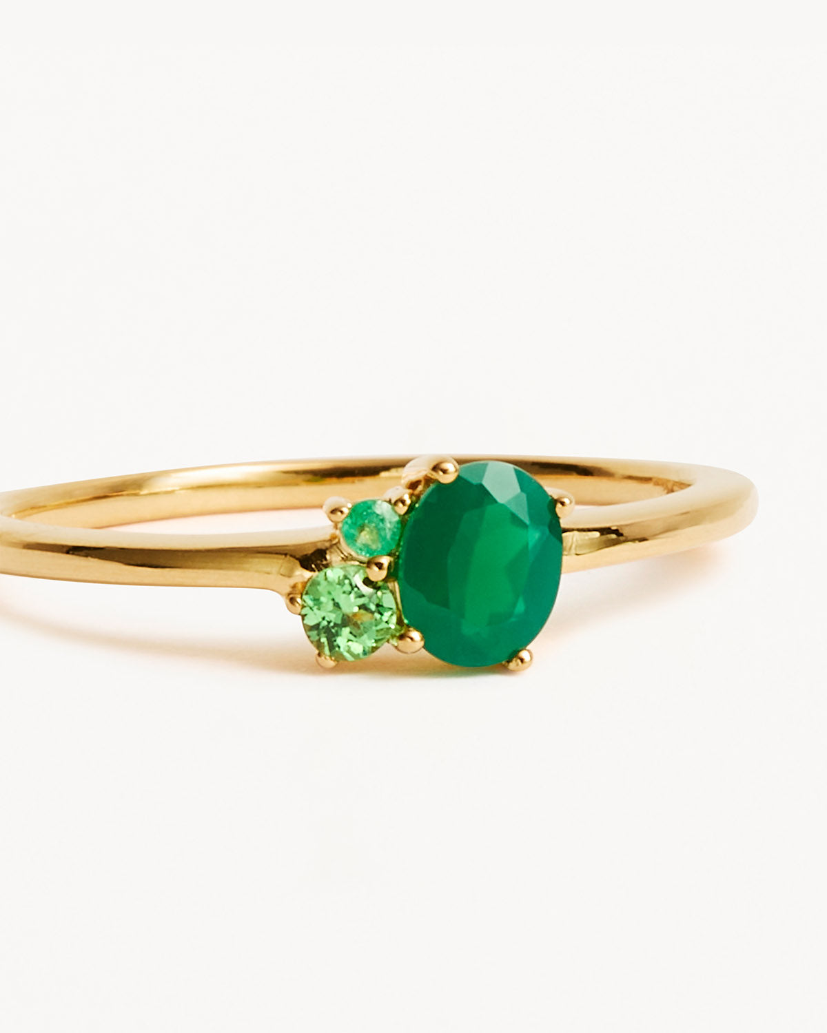 18k Gold Vermeil Kindred Birthstone Ring - May - Image 3