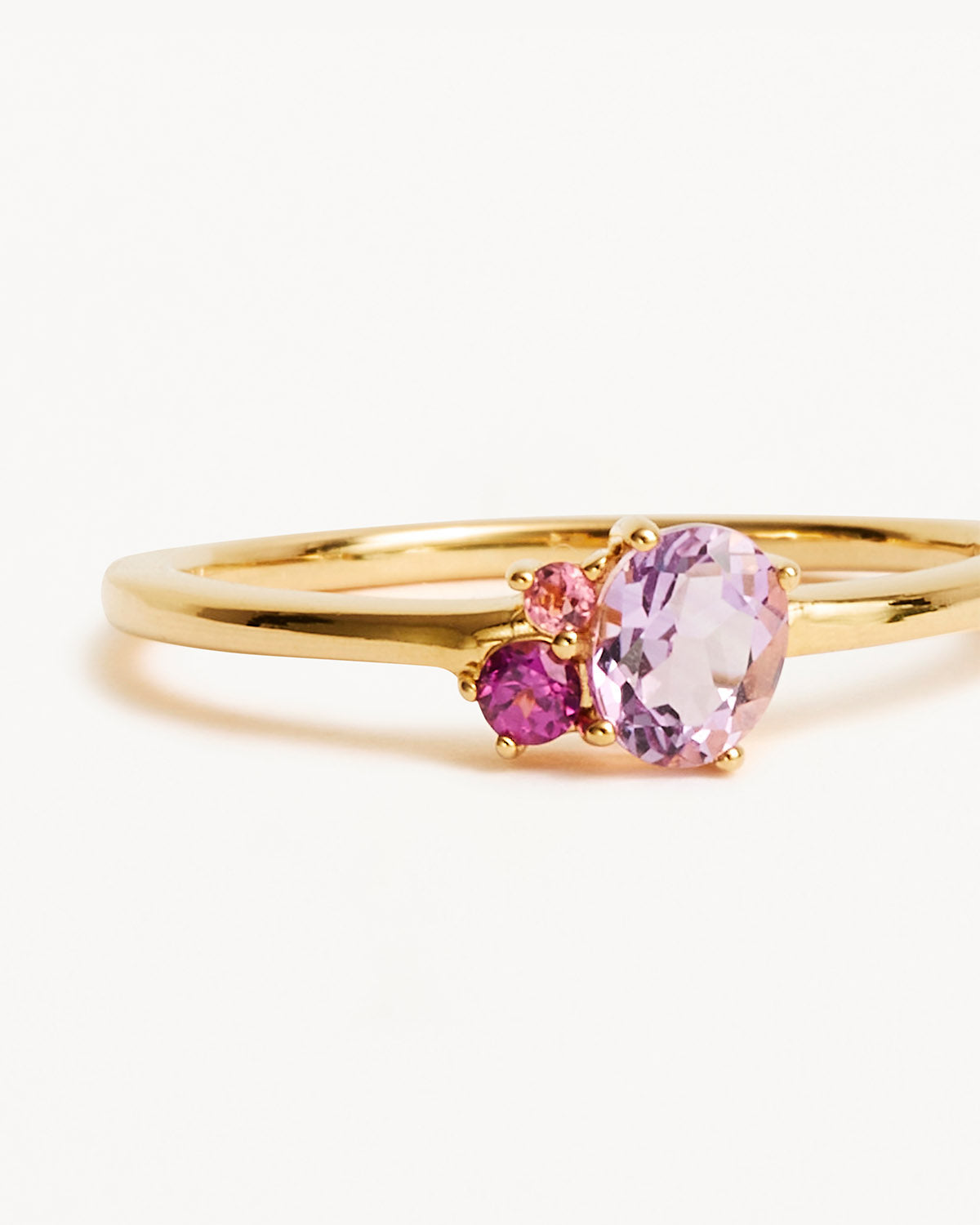 18k Gold Vermeil Kindred Birthstone Ring - October - Image 3