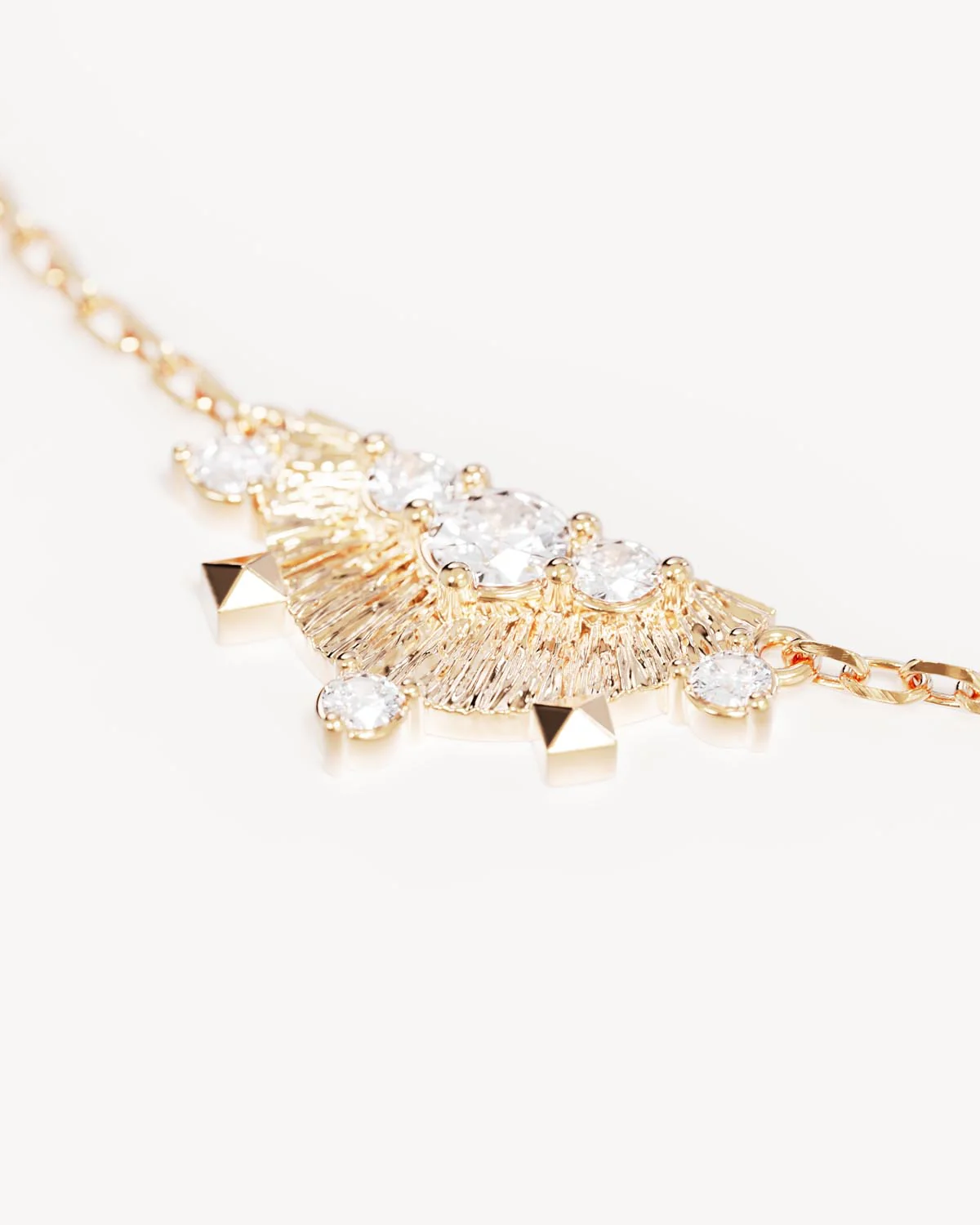 18k Gold Vermeil Lotus Rain Bracelet - Image 3
