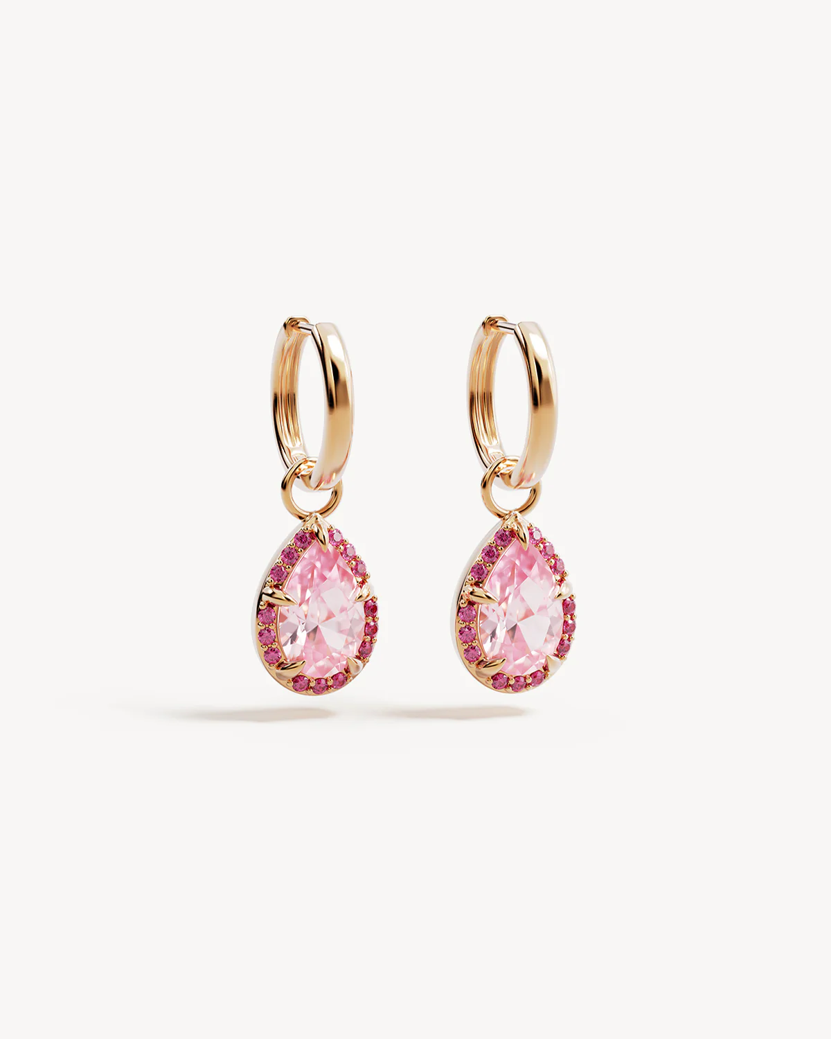 18k Gold Vermeil Love Without Limits Hoops
